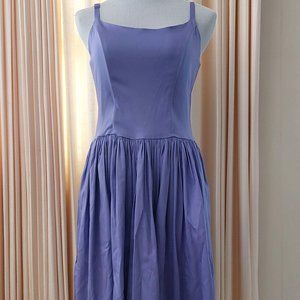 1950s XL Lavender Jenny Dress Pinup Girl Clothing